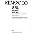 Cover page of KENWOOD XD500 Service Manual