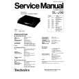 Cover page of TECHNICS SL-J90 Service Manual