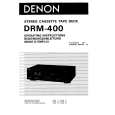 Cover page of DENON DRM-400 Owner's Manual