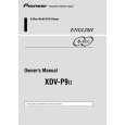 Cover page of PIONEER XDV-P9-2/EW Owner's Manual