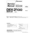 Cover page of PIONEER DEH-21/XM/UC Service Manual