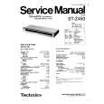 Cover page of TECHNICS STZ450 Service Manual