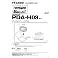 Cover page of PIONEER PDA-H03/WL5 Service Manual