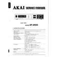 Cover page of AKAI DTM20 Service Manual