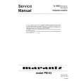 Cover page of MARANTZ 74PM52 Service Manual