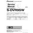 Cover page of PIONEER SDVR9SW Service Manual