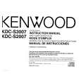 Cover page of KENWOOD KDCS2007 Owner's Manual