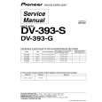 Cover page of PIONEER DV-393-G Service Manual
