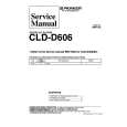 Cover page of PIONEER CLDD606 Service Manual