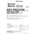 Cover page of PIONEER KEH-P6010RB/X1B/EW Service Manual