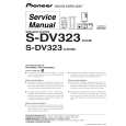 Cover page of PIONEER SDV323 Service Manual