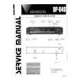 Cover page of KENWOOD DP840 Service Manual