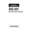 Cover page of ONKYO EQ-101 Owner's Manual
