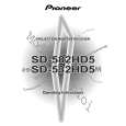 Cover page of PIONEER SD-532HD5/KBXC Owner's Manual