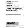 Cover page of PIONEER DVH-P5650MP/RC Service Manual