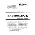 Cover page of TEAC DA25 Service Manual