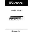 Cover page of PIONEER SX700L Service Manual