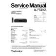 Cover page of TECHNICS SL-PS670A Service Manual