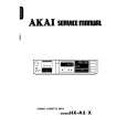 Cover page of AKAI HXA3/X Service Manual
