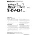 Cover page of PIONEER S-DV424/XCN Service Manual