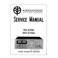 Cover page of KENWOOD KA5750 Service Manual