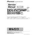 Cover page of PIONEER DEH-P5780MP/XF/BR Service Manual