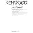 Cover page of KENWOOD KRF-V6080D Owner's Manual