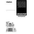 Cover page of CLARION VRX8370R Owner's Manual