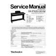 Cover page of TECHNICS SXPX201 Service Manual
