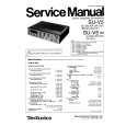 Cover page of TECHNICS SUV5/K Service Manual