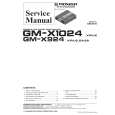 Cover page of PIONEER GM-X1024 Service Manual