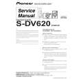 Cover page of PIONEER S-DV620/XTW/UC Service Manual