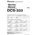Cover page of PIONEER DCS-333/MXJ/RE5 Service Manual