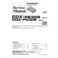 Cover page of PIONEER CDXP636 Service Manual