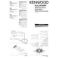 Cover page of KENWOOD KCA-RC60MR Owner's Manual