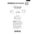 Cover page of ONKYO DS-A1XP Service Manual