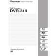 Cover page of PIONEER DVR-310-S/RDXU/RA Owner's Manual
