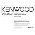 Cover page of KENWOOD KTC-SR902 Owner's Manual