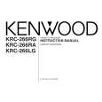 Cover page of KENWOOD KRC-266LA Owner's Manual