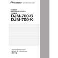 Cover page of PIONEER DJM-700-K/RLXJ Owner's Manual