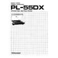 Cover page of PIONEER PL-55DX Owner's Manual