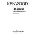 Cover page of KENWOOD HM-438USB Owner's Manual