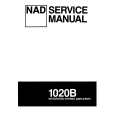 Cover page of NAD 1020B Service Manual