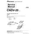 Cover page of PIONEER CNDV-20/UC Service Manual