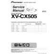Cover page of PIONEER XV-CX505-K/NAXJ5 Service Manual