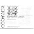 Cover page of KENWOOD TH-75A Owner's Manual