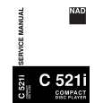 Cover page of NAD C521I Service Manual