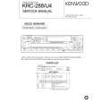 Cover page of KENWOOD KRC288/IJ4 Service Manual