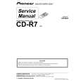 Cover page of PIONEER CD-R7/UC Service Manual