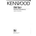 Cover page of KENWOOD DMSE7 Owner's Manual